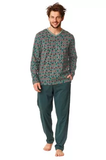 Piżamy męskie - Key MNS 916 B22 piżama męska - grafika 1
