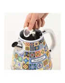 Herbata - Ariete 2869 czajnik Positano, czajnik elektryczny, 1,7 l, napary, herbata, herbata ziołowa, bezprzewodowa podstawa, automatyczne wyłączanie - miniaturka - grafika 1