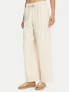 Roxy Spodnie materiałowe Lekeitio Break ERJNP03636 Beżowy Regular Fit - Spodnie sportowe damskie - miniaturka - grafika 1