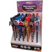 Długopisy - Długopis wymazywalny WYŚCIGI STRIGO SSC188 - miniaturka - grafika 1