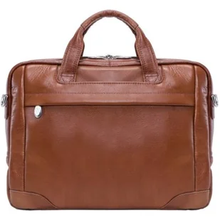 McKlein Torba Bronzeville 15.6 cali Brązowy + Dogodne raty! - Torby na laptopy - miniaturka - grafika 1