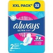 Podpaski - Always Ultra Super Plus Quatro Podpaski, 4x8 szt. - miniaturka - grafika 1
