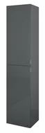 Szafki łazienkowe - Elita 168314 SŁUPEK FOR ALL 40 2D ANTHRACITE HG PDW - miniaturka - grafika 1