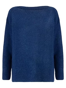 APART Fashion Sweter damski, niebieski, 40 krótki - Swetry damskie - miniaturka - grafika 1