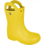 Kalosze damskie - Kalosze Crocs Handle It Kids 12803 (kolor Żółty) - miniaturka - grafika 1