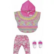 Akcesoria dla lalek - Zapf Creation Deluxe Trendy Poncho, Doll accessories - miniaturka - grafika 1