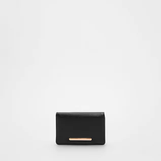 Portfele - Reserved - Mały portfel z imitacji skóry - Czarny - grafika 1