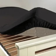 Prześcieradła - Prześcieradło bawełniane INTIMITY 90x190cm w kolorze węglowym - miniaturka - grafika 1