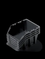 Skrzynki i torby narzędziowe - KUWETY 12 BINEER LONG 6SZT CZERWONE 295x198x195mm - miniaturka - grafika 1