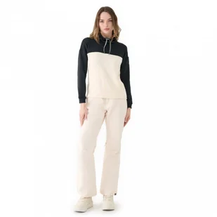 Damskie spodnie narciarskie Roxy Backyard Pants - beżowe - Spodnie narciarskie - miniaturka - grafika 1