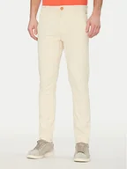Spodnie męskie - Blend Spodnie materiałowe Natan 20703472 Beżowy Regular Fit - miniaturka - grafika 1