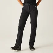 Odzież trekkingowa damska - Regatta Damskie spodnie trekkingowe Xert III Zip Off Czarny, Rozmiar: 38 - miniaturka - grafika 1