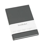 Notesy i bloczki - Notatnik Semikolon A5, kropki, lava stone - miniaturka - grafika 1