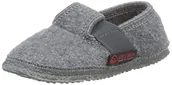 Kapcie damskie - GIESSWEIN Unisex dziecięce kapcie Türnberg, Szary - Szary Schiefer - 30 EU - miniaturka - grafika 1