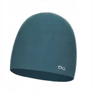 Czapki damskie - Klasyczna Czapka Damska Podwójna Elegancka Jesienno Zimowa Morski - miniaturka - grafika 1