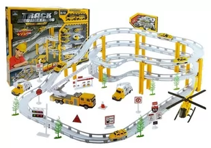 Tor Samochodowy Rail Racing Metalowe Autka 12km/h - Tory, garaże, parkingi - miniaturka - grafika 1