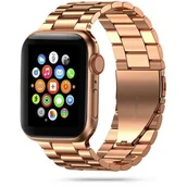 Akcesoria do smartwatchy - Apple BRANSOLETA STAINLESS DO APPLE WATCH 4 / 5 / 6 / 7 / SE (38 / 40 / 41 MM) GOLDEN ROSE - miniaturka - grafika 1
