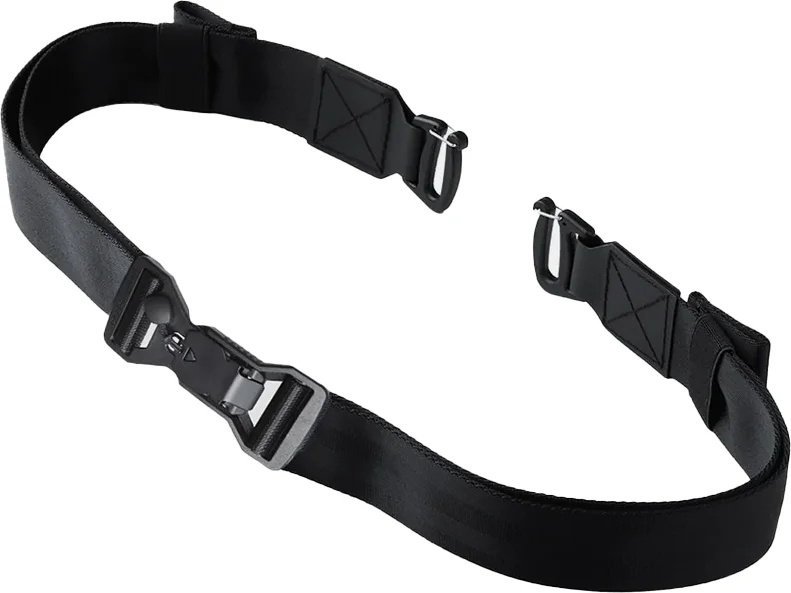 Pas ramienny z klamrą Alpaka Pro Strap Fidlock V Buckle - Black