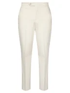 Spodnie męskie - BOSS Spodnie materiałowe C-Perin 50555842 Biały Regular Fit - miniaturka - grafika 1