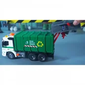 Samochody i pojazdy dla dzieci - KOLOROWA ŚMIECIARKA EFEKTY DŹWIĘKOWE I ŚWIETLNE - miniaturka - grafika 1