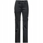 Dresy damskie - Spodnie Jack Wolfskin Overland Zip Away Pants W 1506133-6000 34 - miniaturka - grafika 1