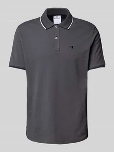 Koszulka polo o kroju regular fit z wyhaftowanym logo - Koszulki męskie - miniaturka - grafika 1