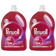 Środki do prania - Perwoll Płyn do prania tkanin kolorowych Color (120 prań) Zestaw 2 x 3 l - miniaturka - grafika 1