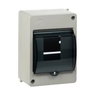 Elektro-Plast Obudowa natynkowa Elegant z szybą 4-modułowa IP30 - Rozdzielnie elektryczne - miniaturka - grafika 1