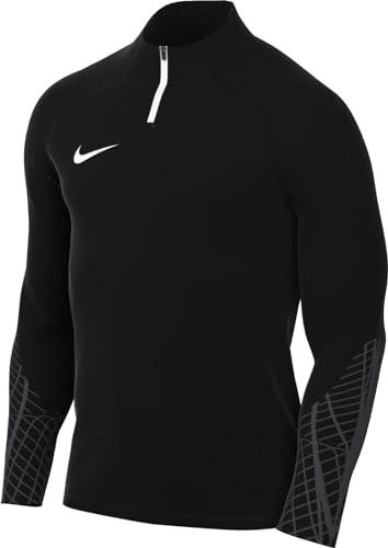 Nike Men's Długi rękaw Top M Nk Df Strk Dril Top, Czarny/Czarny/Antracyt/Biały, DV9225-010, L