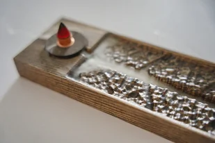 Podstawka na kadzidełko płynące Foglia - Kadzidła i dodatki - miniaturka - grafika 1