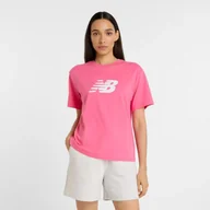 Koszulki i topy damskie - Koszulka New Balance Sport Jersey Relaxed Logo W WT43583DAB - miniaturka - grafika 1