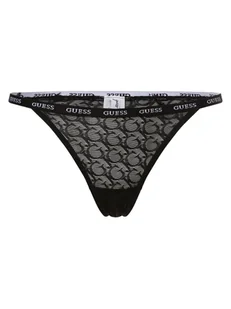 GUESS - Figi damskie, czarny - Majtki damskie - miniaturka - grafika 1