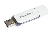 Pendrive - Philips Snow 32GB szary (FM032FD70B) - miniaturka - grafika 1