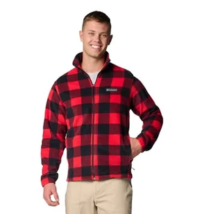 Bluza polarowa męska Columbia Steens Mountain Printed - Odzież trekkingowa damska - miniaturka - grafika 1