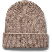 Czapki damskie - Calvin Klein Jeans Czapka | z dodatkiem wełny - miniaturka - grafika 1