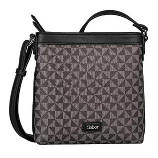 Torebki damskie - Gabor bags Barina Damska torba na ramię, Mixed Black, M, Mixed Black, m - grafika 1