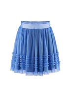 Spódnice - happy girls by Eisend Spódnica w kolorze niebieskim - miniaturka - grafika 1