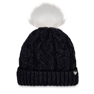 Czapka Rossignol Bony Fur RLKYH03 Granatowy - Czapki dla dzieci - miniaturka - grafika 1