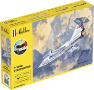 Modele do sklejania - Heller Samolot F-104G Starfighter zestaw z farbami 35520 - miniaturka - grafika 1