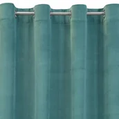 Zasłony - Zasłona gotowa 140x250 Eurofirany Milo c. turkus - miniaturka - grafika 1