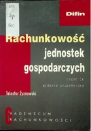 Finanse, księgowość, bankowość - Rachunkowość jednostek gospodarczych część IV - miniaturka - grafika 1