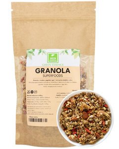 Granola z miodem, jagodami goji i morwą 250 g - Green Essence