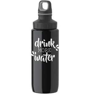 TEFAL Butelka metalowa TEFAL N30102 Drink2Go Lightsteel Czarny - Shakery i bidony sportowe - miniaturka - grafika 1