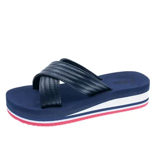 Klapki damskie BEPPI 2185910 granatowe - Klapki i japonki damskie Klapki damskie BEPPI 2185910 granatowe - Klapki i japonki damskie - miniaturka - grafika 1