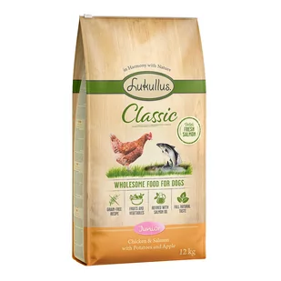 Lukullus Classic Junior, kurczak i łosoś (bez zbóż) - 12 kg - Sucha karma dla psów - miniaturka - grafika 1