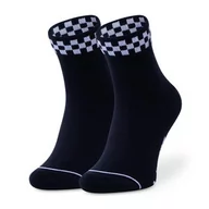 Skarpetki damskie - Vans Skarpety Wysokie Dziecięce VN0A47X8 Black - miniaturka - grafika 1