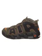 Trampki męskie - Nike Skórzane sneakersy "Air More Uptempo '96" w kolorze oliwkowo-czarnym - miniaturka - grafika 1