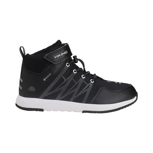 Viking Unisex Oppsal Reflex Mid GTX 1v Sl buty trekkingowe, Czarny węgiel drzewny, 48 EU