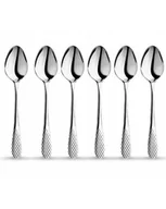 Zestawy sztućców - WILMAX Łyżeczka deserowa 14 cm-zestaw 6 szt  WL-999203/6C - miniaturka - grafika 1