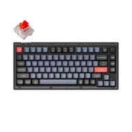 Klawiatury - Keychron V1 Qmk Frosted Black Keychron K Pro Red Knob V1-C1 czarna - miniaturka - grafika 1